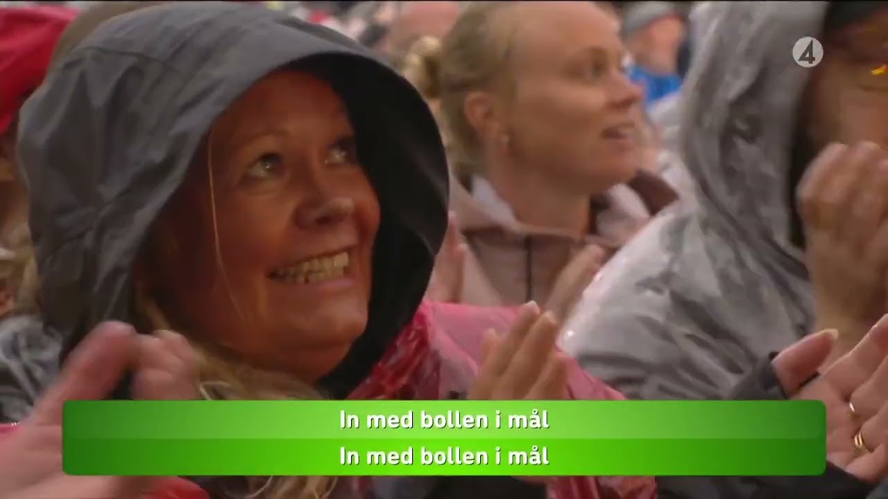 Allsång, för Sverige - fotboll, Lotta på Liseberg-2023