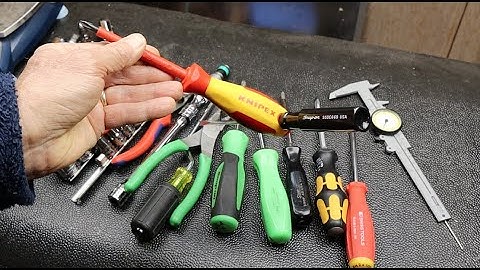 Maximum Minimalist Toolkit and my first Knipex Philips Screwdriver 98 24 02