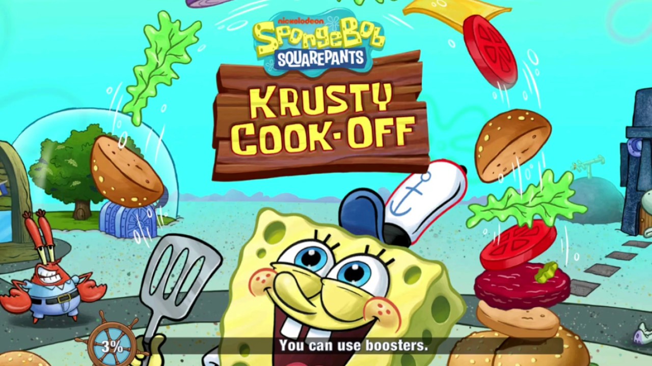 Spongebob cooking Game (Krusty Cook-off)