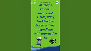 🥗 Find Recipes Instantly with AI! 🔍🍽️ (HTML, CSS, JavaScript)