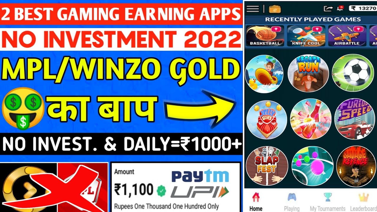 MPL or Winzo Gold Jaisa Koi Dusra App 2022 | MPL Ka Baap | Winzo Gold Ka Baap | Rush By Hike 2022