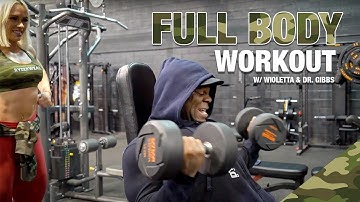 FULL BODY WORKOUT W/ Fitness Influencer @WiolettaPawluk & Dr. Gibbs