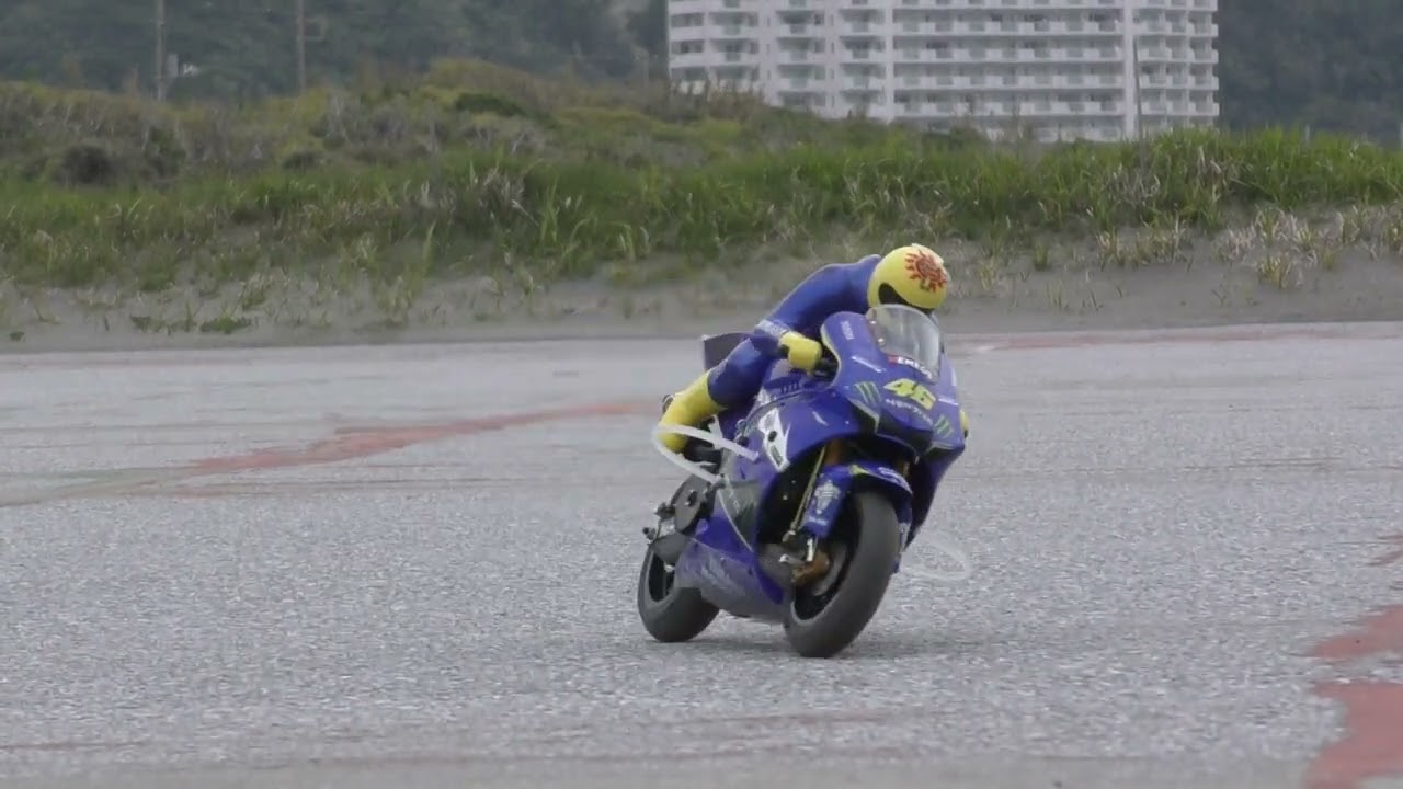ラジコンエンジンバイク SF-506 Yamaha YZR M1 初走行 #バイク