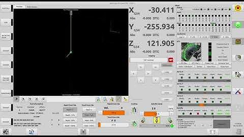 LinuxCNC: Gmoccapy Jog / Feed / Rapid Override
