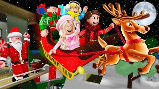 ROBLOX Brookhaven 🏡RP - FUNNY MOMENTS : Kind-hearted Tony Helps a Sick Santa Claus