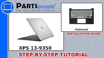Dell XPS 13-9350 (P54G002) Palmrest How-To Video Tutorial