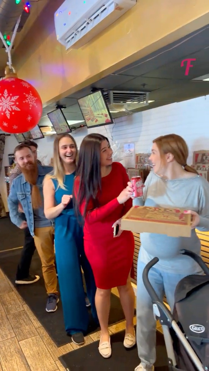 Strangers Unite to Help a Pregnant Mom in Line!  #shorts