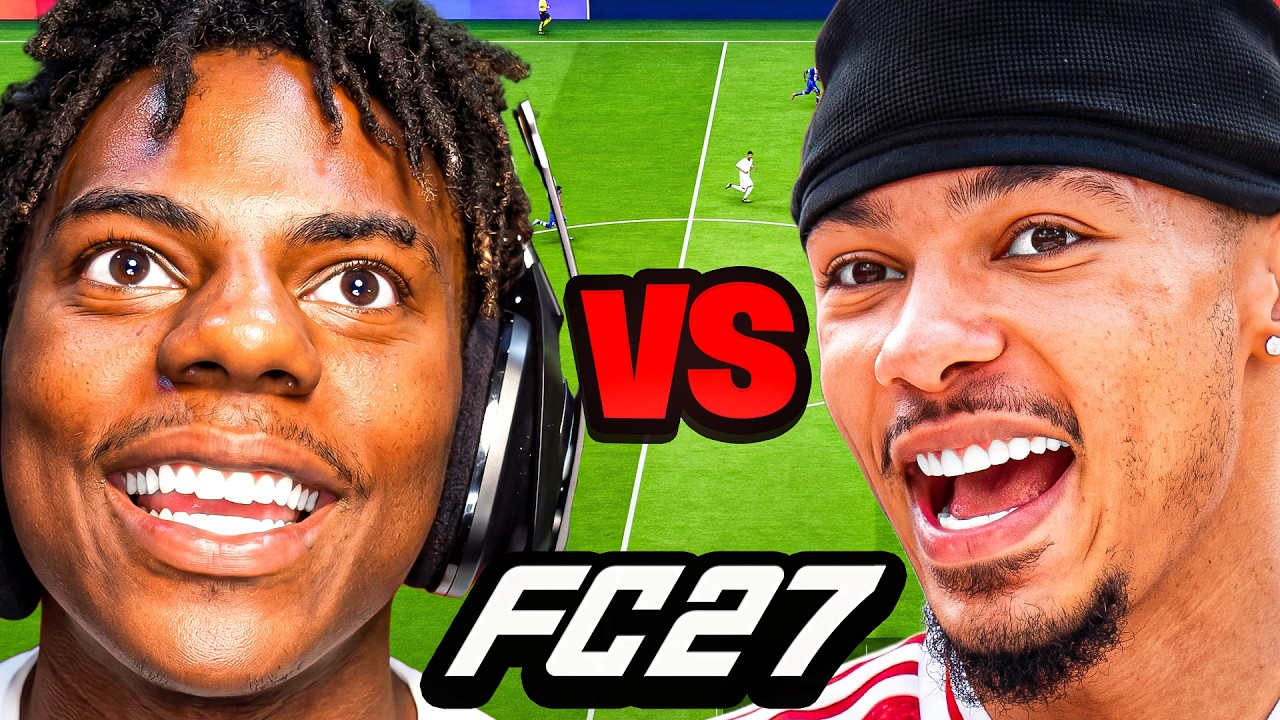 iShowSpeed vs Hugo Ekitike EA FC 1v1!