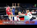 France olympic champions vs germany on the rise  vnl 2023 anaheim