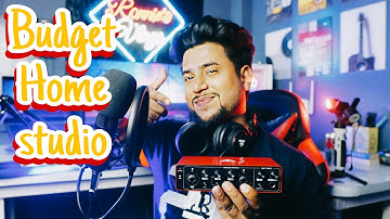 Audio Array AI-04 2x2 Audio Interface || Audio Array AM-C2 mic || MAONO AU MH501 Headphones