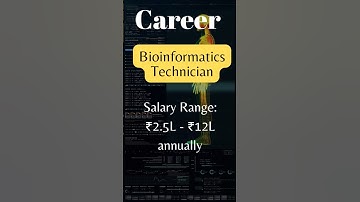 Career Opportunities | Bioinformatics Technician | Career | Salary | Skills|Education
