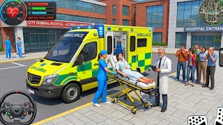Ambulance City Rescue Simulator 3D Game - 911 Us Emergency Ambulance | New Hospital 2026 screenshot 2