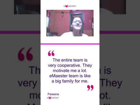 Pareena Shares Her Experience With eMaester | Testimonials| Become an online teacher with eMaester