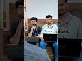 Other office: Eye contact 👀Our office: Eye contact… with danger 😶#shorts #fun #office #corporate