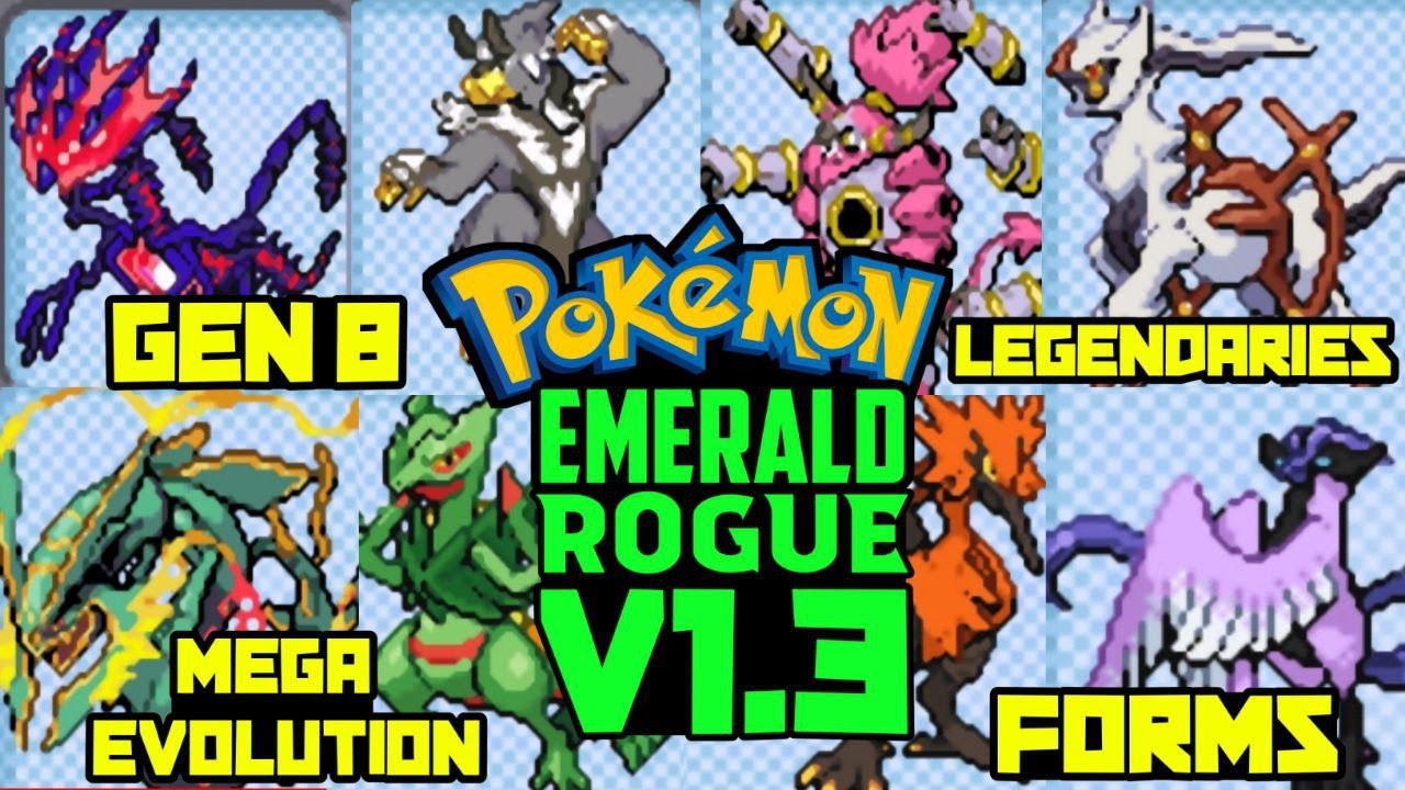 ◓ Pokémon Emerald Rogue 💾 [v1.3.2a — BugFix] • FanProject