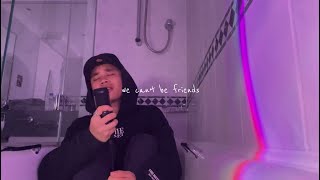Video thumbnail of "we can't be friends (wait for your love) cover"