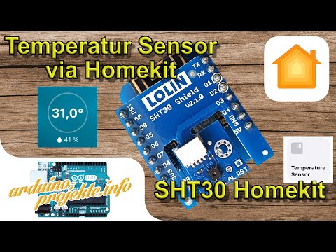 Apple HomeKit Temperatur und Feuchtigkeit Sensor SHT30 / selber bauen