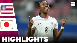 United States vs Japan | Highlights | SheBelieves Cup 06-04-2024