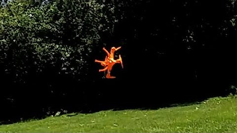 Big Crash with the Syma x8w while filming with h502e! Electrical?