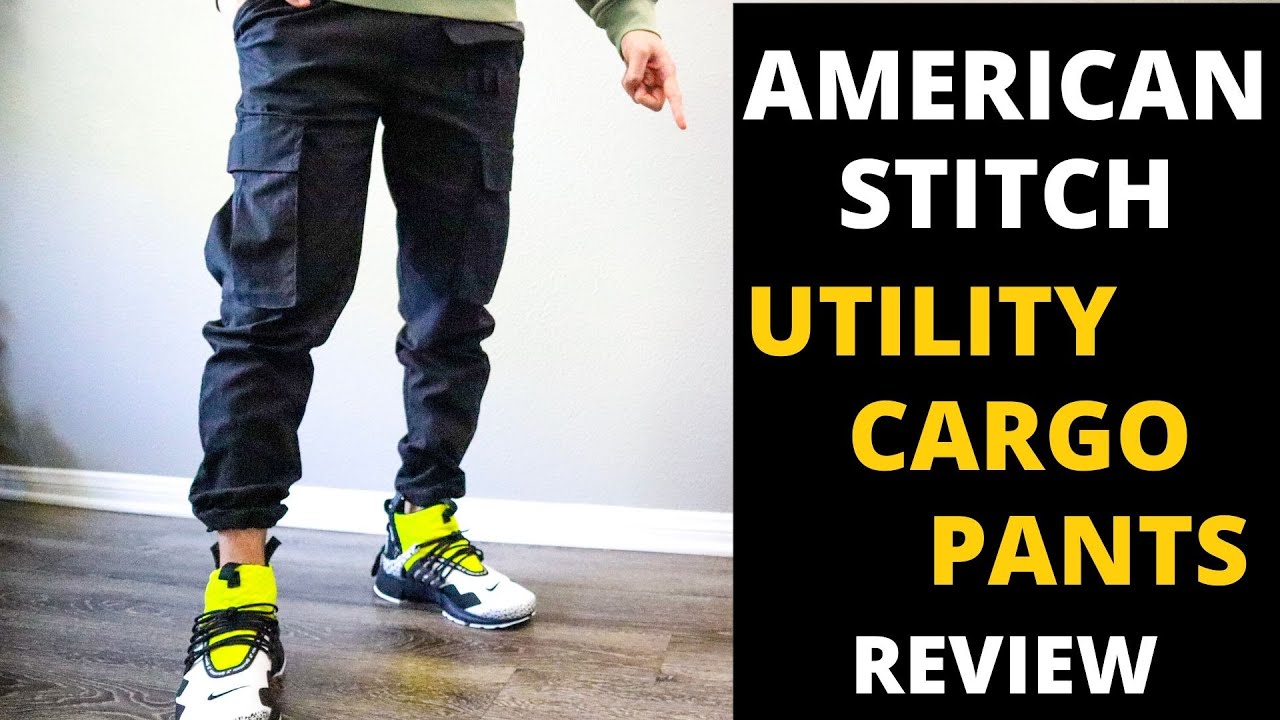 American Stitch Utility Cargo Pants From Footaction Review - YouTube