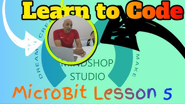Learn to Code with Scratch Blocks &  MicroBit Lesson 5: Plot Loop