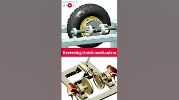 Reversing Clutch Mechanism | Genius Mechanical Design #shorts