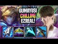 GUMAYUSI CHILLING WITH EZREAL! - T1 Gumayusi Plays Ezreal ADC vs Aphelios! | Season 2022