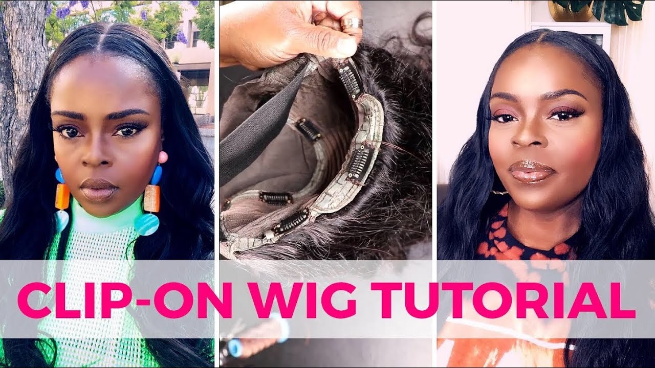 CLIP-ON WIG TUTORIAL FT. UNICE HAIR 