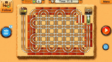 Rail Track Maze - Rail Maze 2 - Android Gameplay #394