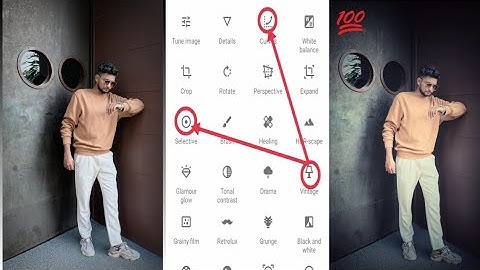 how to use Snapseed photo editor 