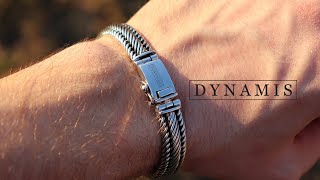 Mens sterling silver bracelet, Men's Heavy Handmade Bali Sterling Silver Bracelet, 925