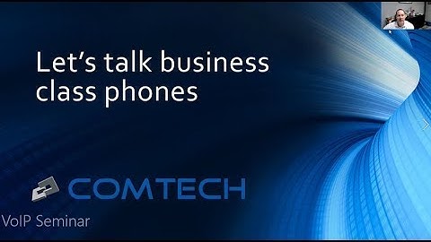 ComTech Phone Service Intro