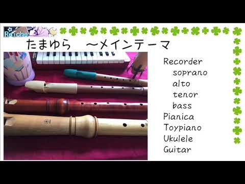 たまゆら~メインテーマ【リコーダー・鍵盤ハーモニカ】