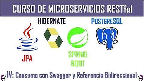 Spring Boot API RESTful con JPA, Hibernate, PostgreSQL | 4.  Swagger y Ref. Bidireccional