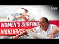 Top Women's Surfing Moments at Tokyo 2020!