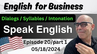 Serious Business English _ Let's Learn Native English Livestream- Episode 20 (part 1)