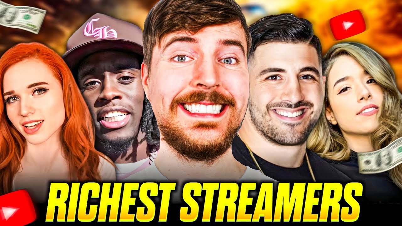 Who's the RICHEST American Streamer in 2025? - YouTube