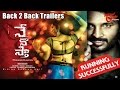 Nenosta Movie  Latest Back 2 Back Trailers | Gnan Prakash, Priyanka Pallavi | #Nenosta