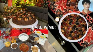 Fruit Cake Recipe! Kev Yan's Christmas! Bake with me