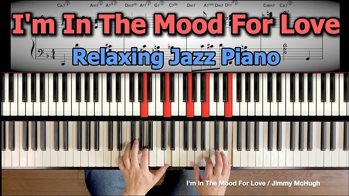I'm in the Mood for Love Piano version - Piano performance video thumbnail