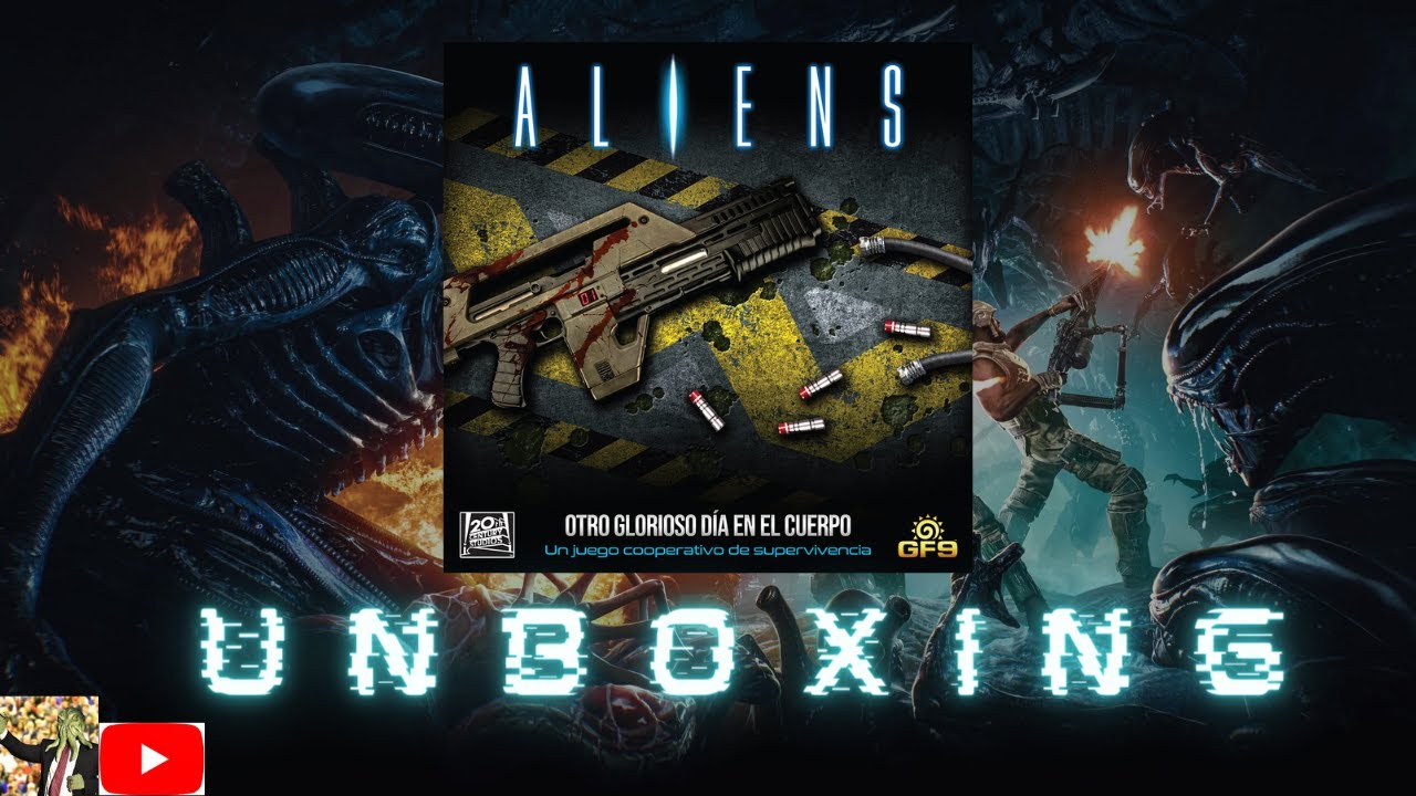 Unboxing Express: Aliens Otro Glorioso Día en el cuerpo -Juego de Mesa ...