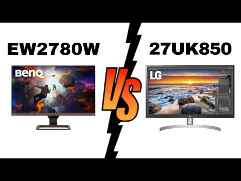 BenQ EW2780U vs LG 27UL850-W vs LG 27UK850-W - Which One Is Better?