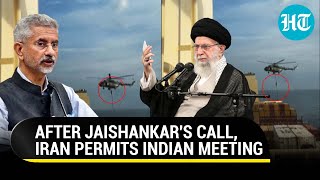 Jaishankar's 'Diplomacy' Wins; Iran Allows Officials To Meet 17 Indians On Seized 'Israeli' Ship
