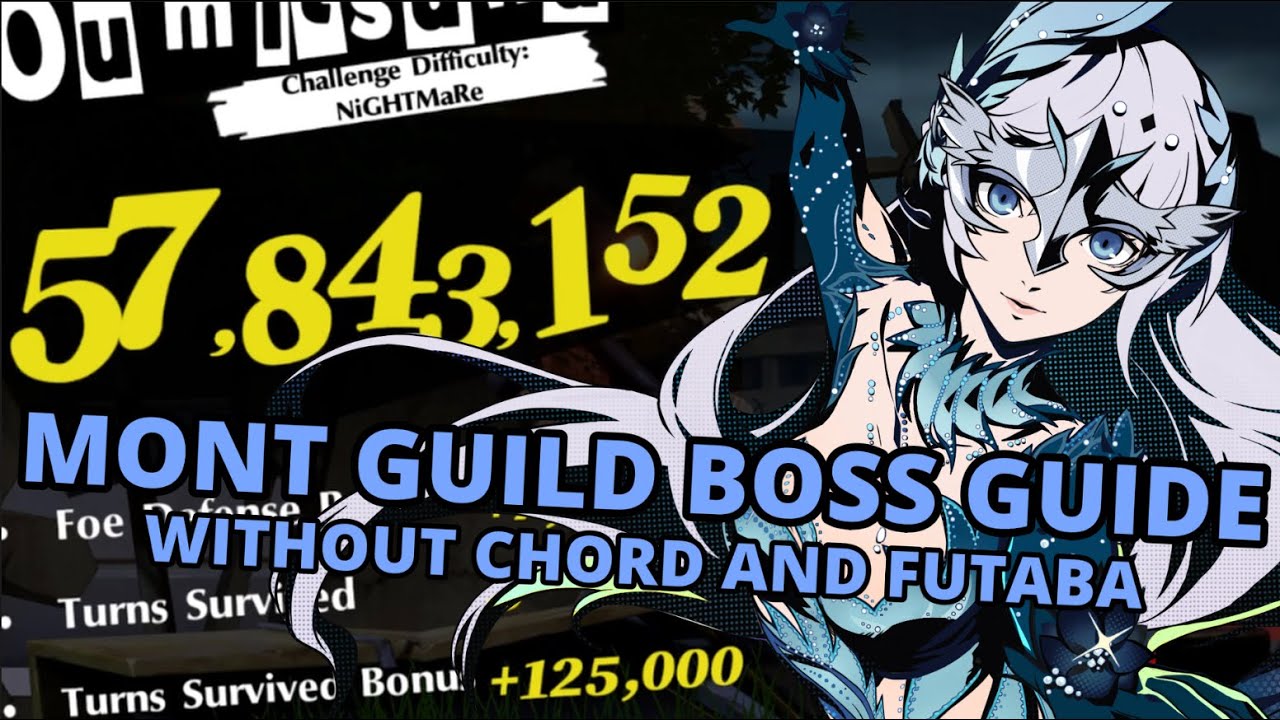 Руководство по боссу гильдии фигуристов Монт из P5X Global Week 2 для игроков, не вкладывающих де...