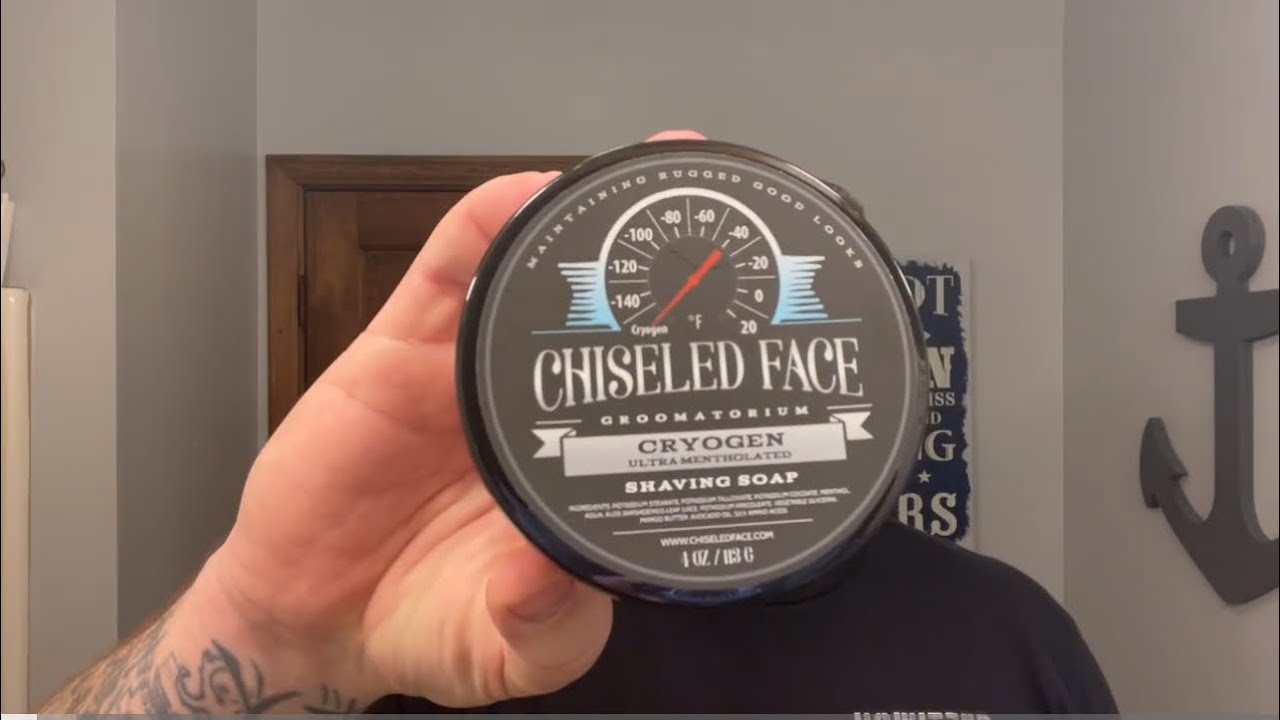 Chiseled Face Cryogen || RazoRock GameChanger .84 open comb razor || 