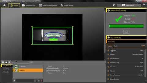 Sistech - Giao diện lập trình cho camera VE Banner (VE Series Smart Cameras  User Interface)