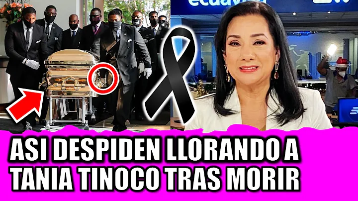 As despiden a TANIA TINOCO periodista ecuatoriana ...