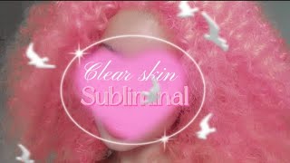 How is your skin so clear and perfect? clear skin subliminal (no detox!) Resimi