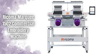 Ricoma Marquee 1502 Review | 2-Head Embroidery Machine Beast