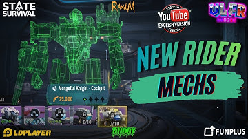State Of Survival - The New Rider Mechs